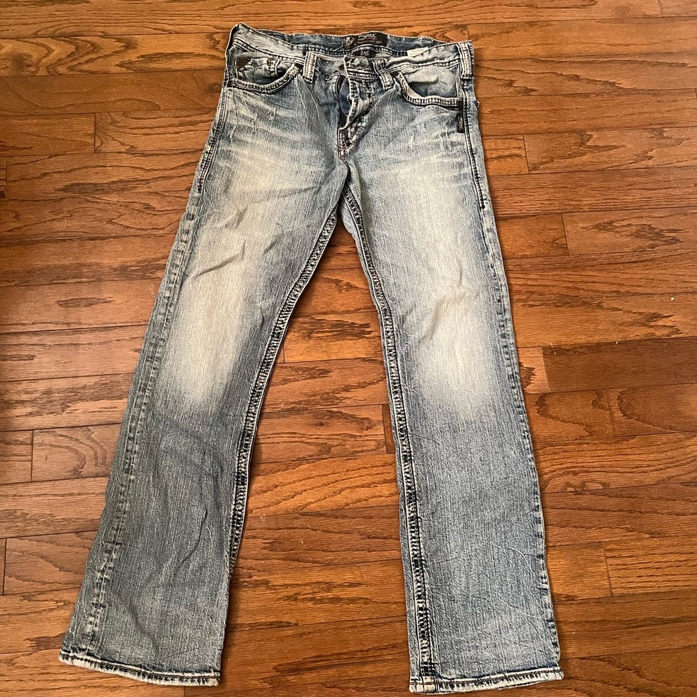 Silver Zac Jeans